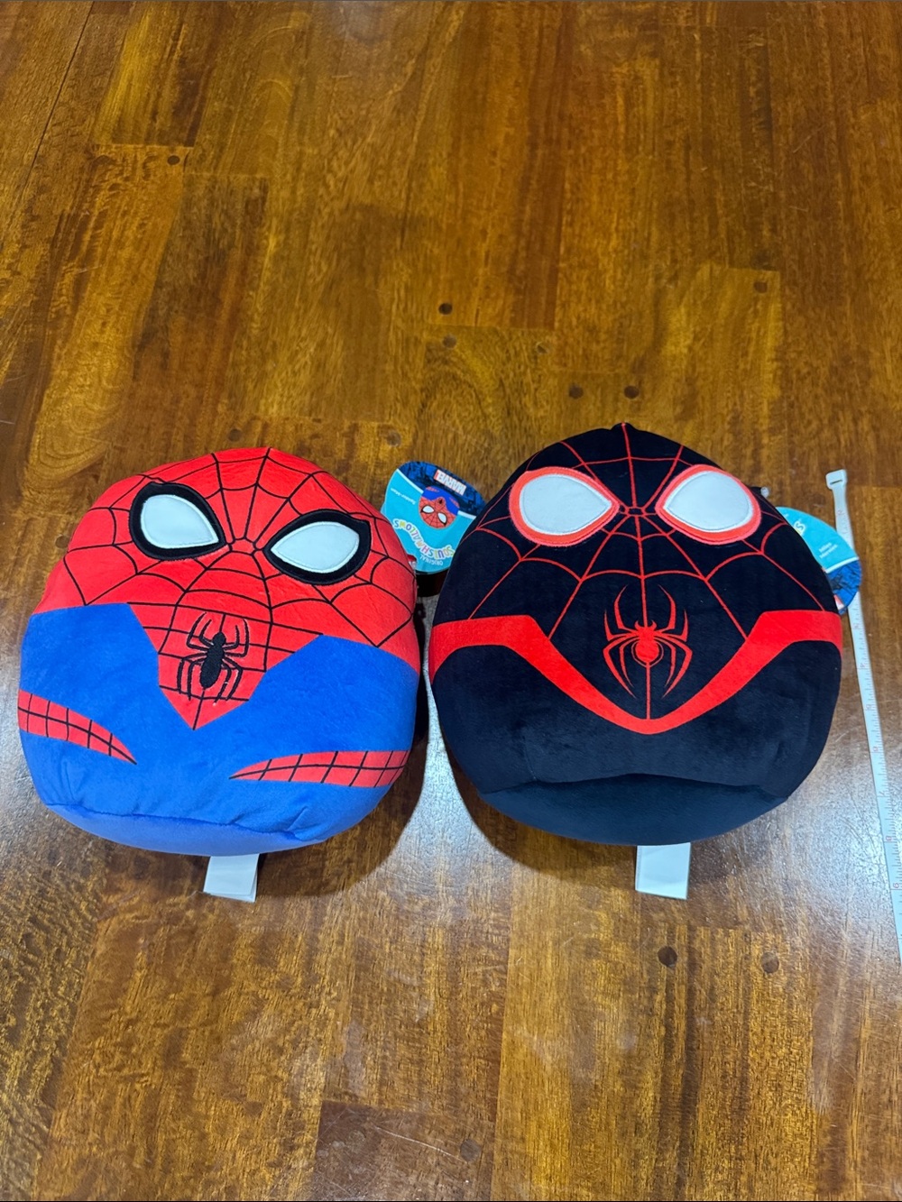 Marvel Spider-Man Squishmallow Plush Lot - Classic & Miles Morales Set Brand New